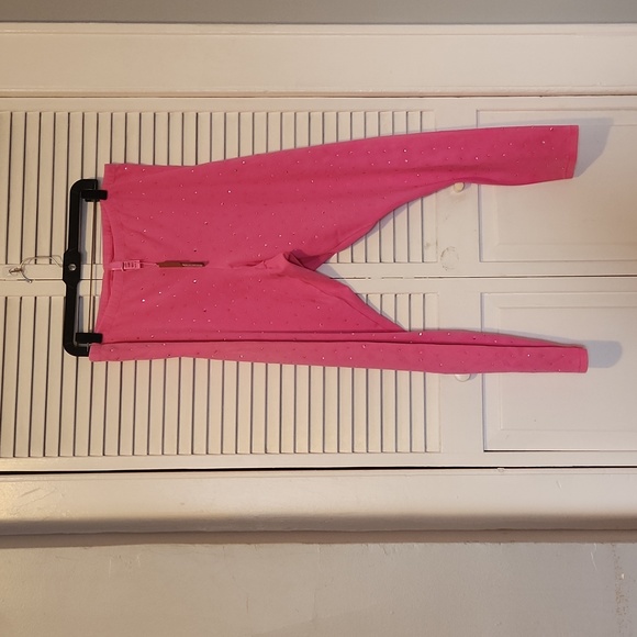 SKIMS OUTDOOR PINK RHINESTONE LEGGING SIZE 3X NWT - Picture 1 of 6
